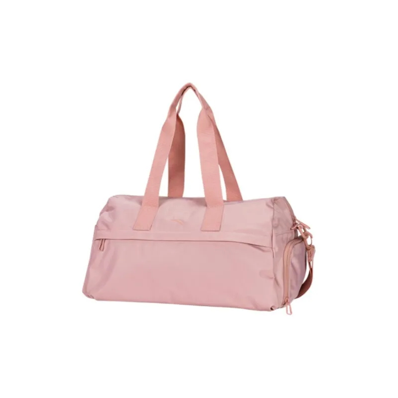 Anta Fabric Portable One Shoulder Backpack, Travel Bag Regular Unisex Soft And Tender Pink-1