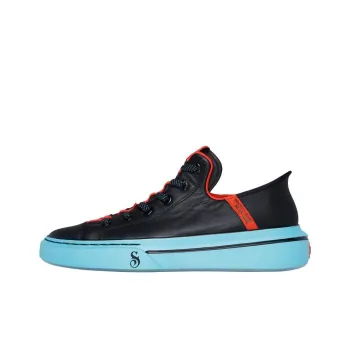 Skechers Slip Ins Snoop One - OG Anti-Slip Wear-Resistant Low-Top Casual Shoes Men's Black Blue