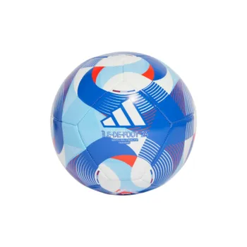 Adidas Size 5 Soccer TPU Machine Stitched Soccer Ball Unisex White, Sun Red, Royal Blue