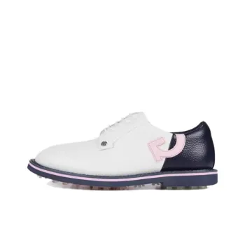 GFORE G4 Low Top Golf Shoes Men's White Blue