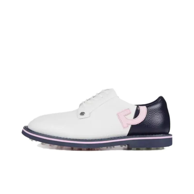 GFORE G4 Low Top Golf Shoes Men's White Blue-0