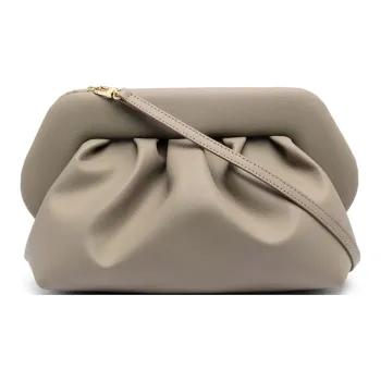 THEMOIRE Bios Artificial Leather Clutch Bag Over The Shoulder Women's Mushroom Color