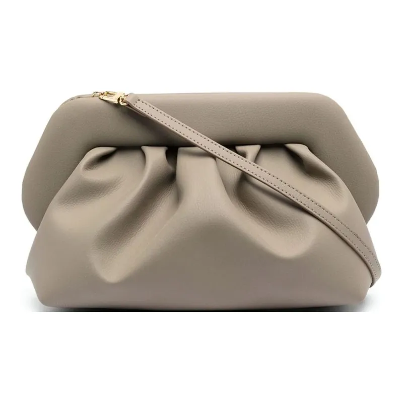 THEMOIRE Bios Artificial Leather Clutch Bag Over The Shoulder Women's Mushroom Color-0