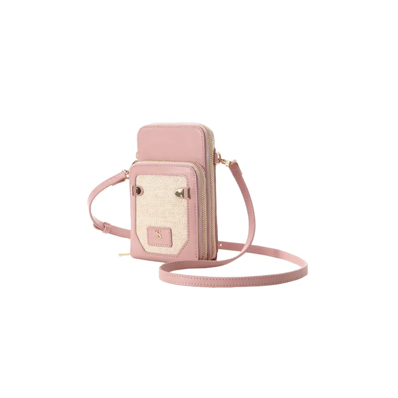 SAMANTHA THAVASA Cellphone Pouches Pink-1