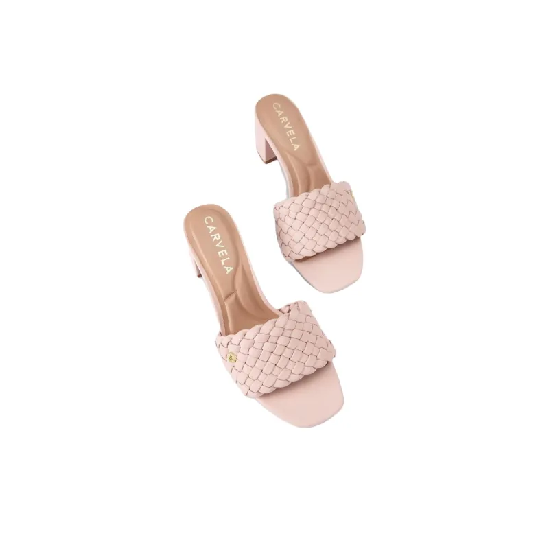 Kurt Geiger London Slide Slippers 5.5cm Women's Pink-3