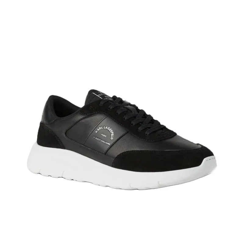KARL LAGERFELD / Karl Lagerfeld Jeans Rue St-Guillaume Serger Leather Trainers-1