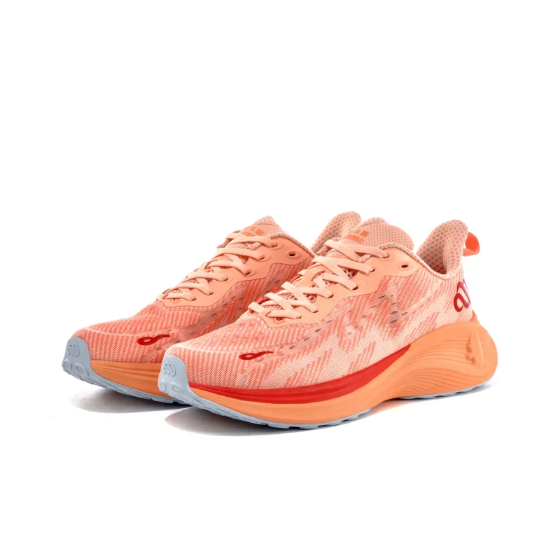 Mailesen Cushioning Anti Slip And Wear Resistant Breathable Coverage Low Top Running Shoes Unisex LeYing Pink-1
