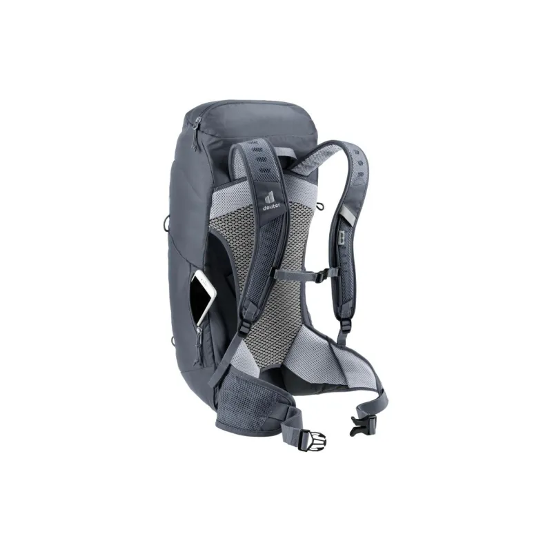 DEUTER Bluesign® Recycled Polyamide With Polyester Outdoor Mountaineering Bag Backpack Unisex Black-8