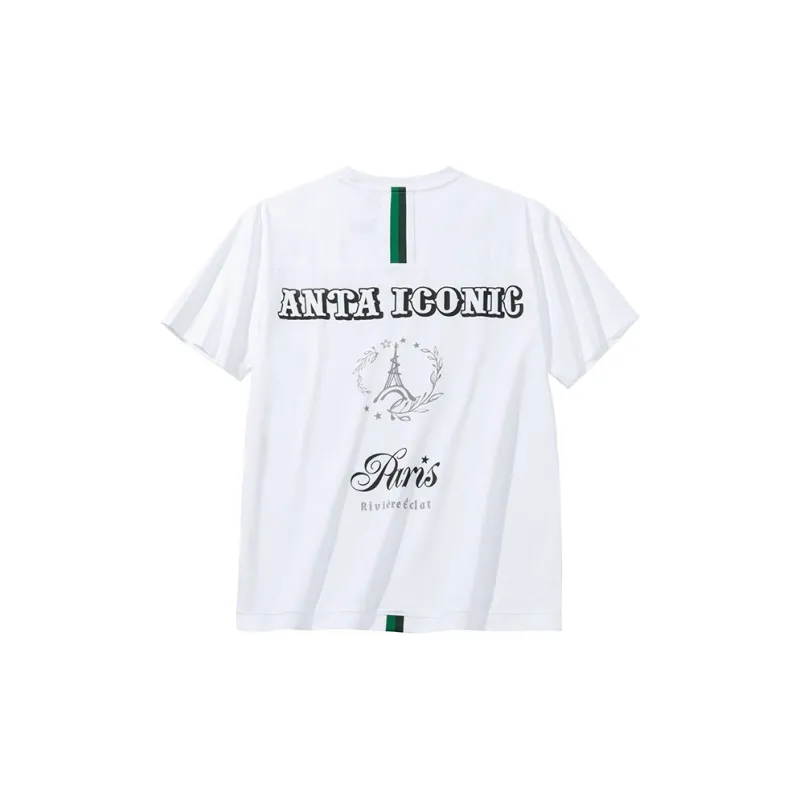 Anta Life Collection T Shirt Men's Snowflake White-1