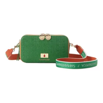 SAMANTHA THAVASA HUNTER×HUNTER Encounter Collaboration Synthetic Leather Crossbody Bag Shoulder Bag Women's Green