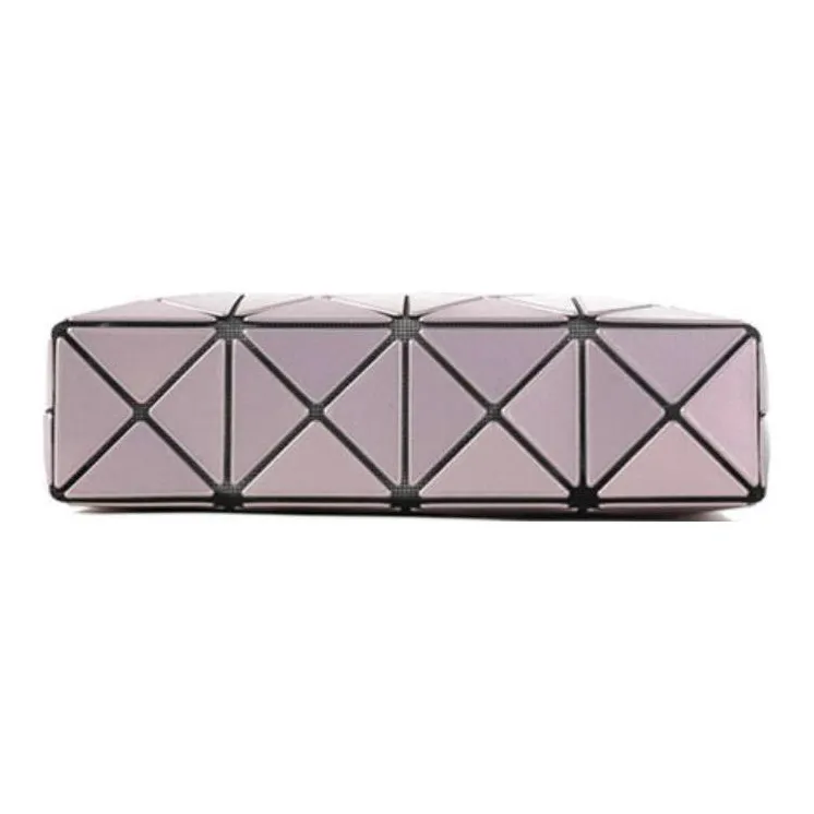 ISSEY MIYAKE Lucent Boxy PVC Tote Bag Shopping Bag Handbag Shoulder Bag Unisex Purple Pink-4