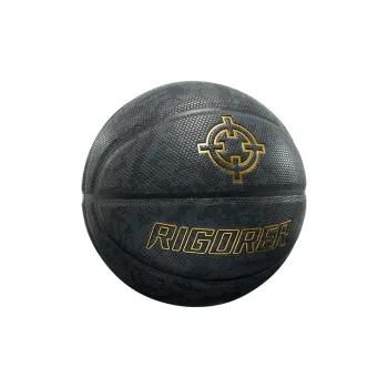 RIGORER PU Basketball Black Size 7 Ball Training Unisex