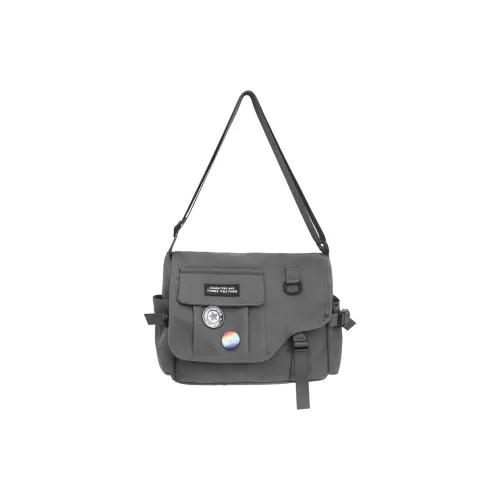 OUZIHUANG Nylon Shoulder Bag Unisex