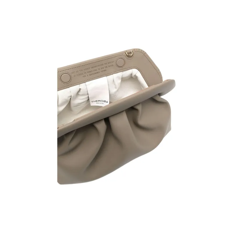 THEMOIRE Bios Artificial Leather Clutch Bag Over The Shoulder Women's Mushroom Color-2