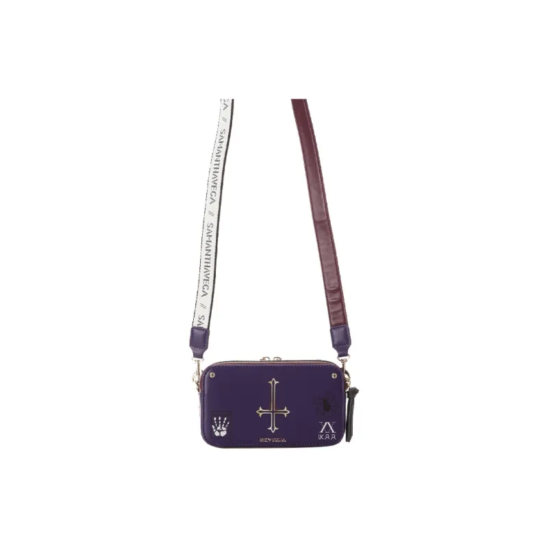 SAMANTHA THAVASA HUNTER×HUNTER Encounter Collaboration Synthetic Leather Crossbody Bag Shoulder Bag Women's Black-3