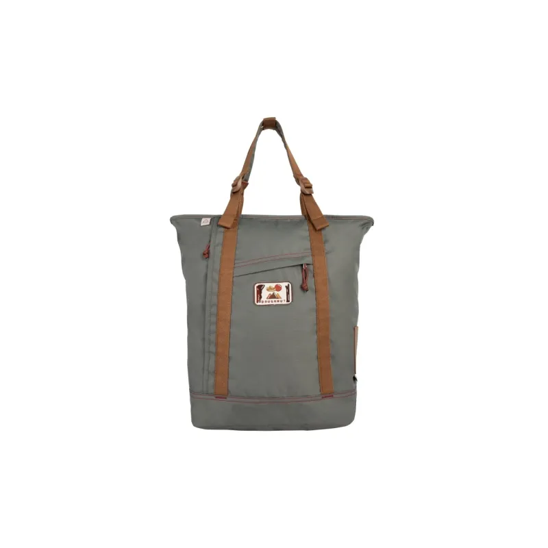Doughnut Polyester With Natural Leather Backpack Large Size Unisex Multicolor-0