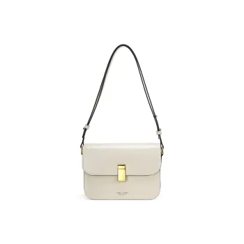 PIERRE CARDIN Classic Crossbody Bag, Shoulder Bag Women's Black/Brown/Ecru