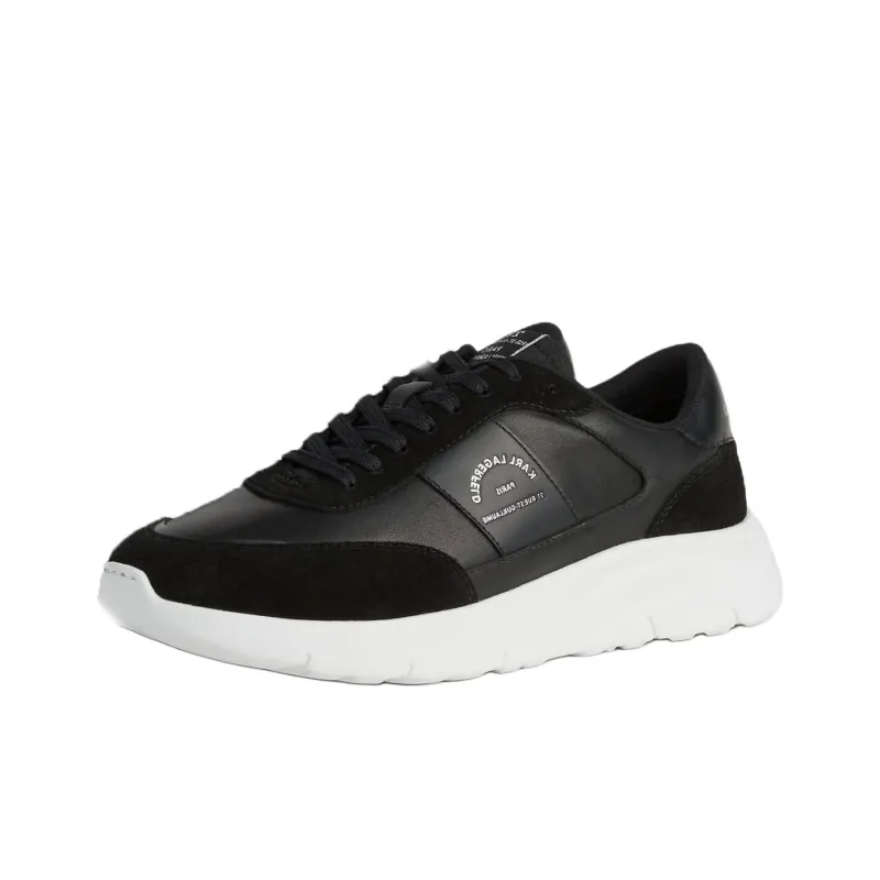 KARL LAGERFELD / Karl Lagerfeld Jeans Rue St-Guillaume Serger Leather Trainers-0
