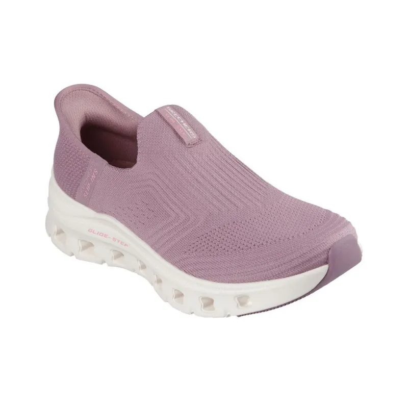 Skechers Slip Ins Anti Slip Wear Resistant Low Top Casual Shoes Women's Light Purple-2