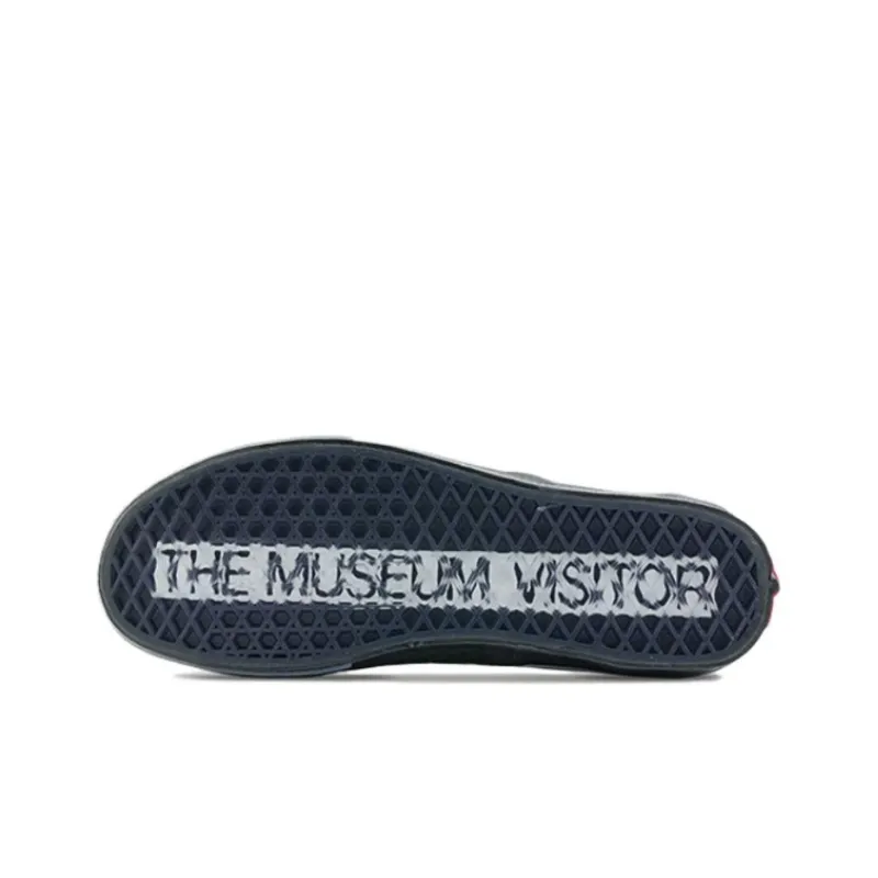 Vans X The Museum Visitor Slip on 'Black Whtie'-4