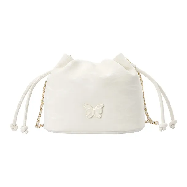 SEM/R PU Chain Bag Bucket Bag Shoulder Bag Crossbody Bag Regular Women's Milk White 10501/Dreamy Pink 60302/Black 90001-0