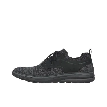 Skechers MARK NASON Casual Cell Anti-Slip Wear-Resistant Low-Top Casual Shoes Men's Black