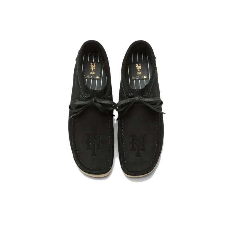 Clarks x KITH Anti-Slip Wear-Resistant High-Top Casual Shoes Unisex Black-4