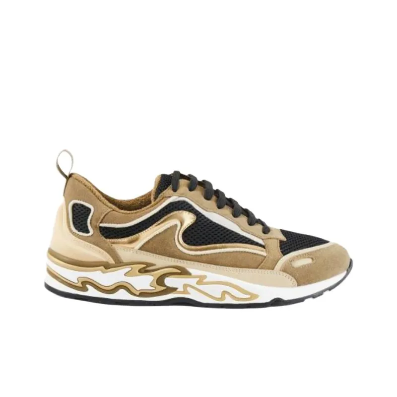 Sandro Low Top Casual Shoes Women's Khaki-1