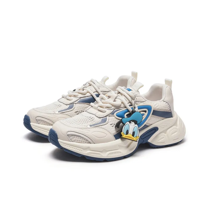Disney x Hotwind Mickey Family Series Donald Duck 90th Anniversary Limited Edition Low Top Chunky Sneakers Women's-6