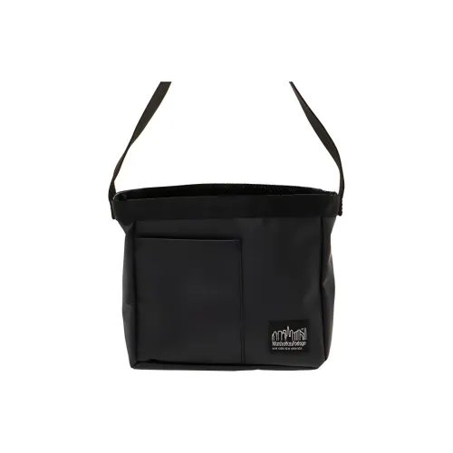 Manhattan Portage Shoulder Bags Black/White