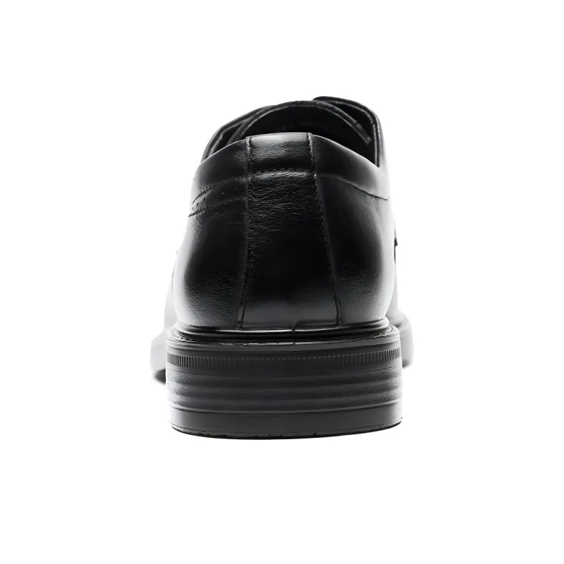 AOKANG Dress Shoes Men Low Top Black-4