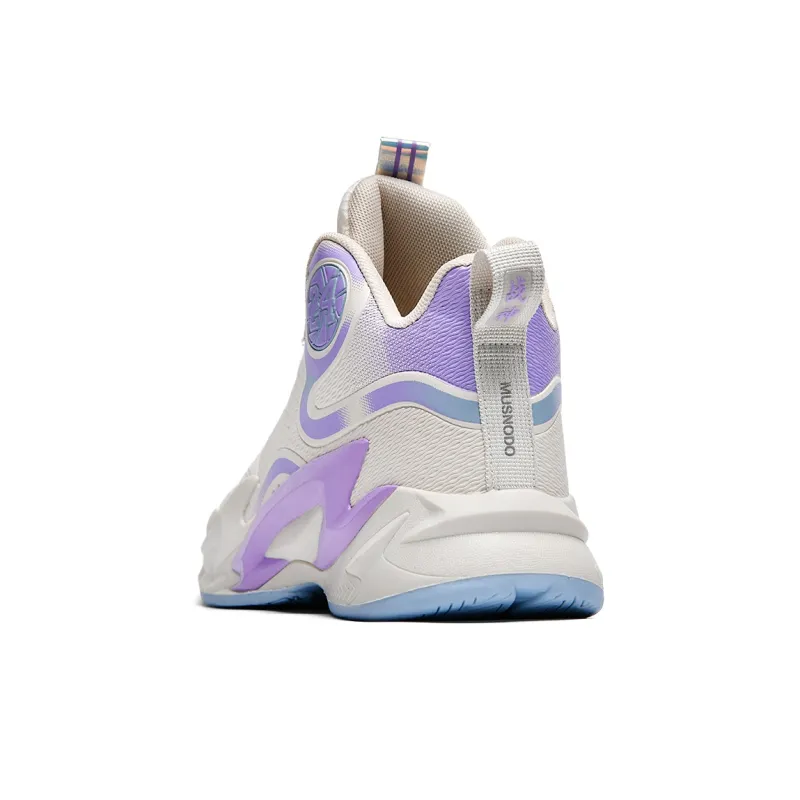 MUSNODO Cushioning, Slip Resistant, Abrasion Resistant, Breathable, Coverage, Rebound Mid Top Basketball Shoes Unisex-7