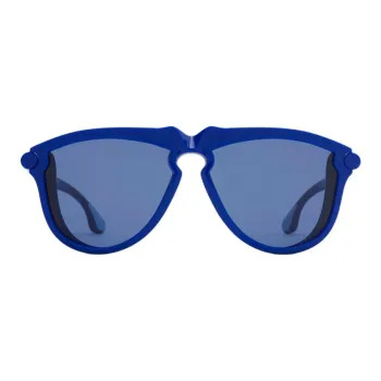 Burberry Logo-print Navigator-frame Sunglasses