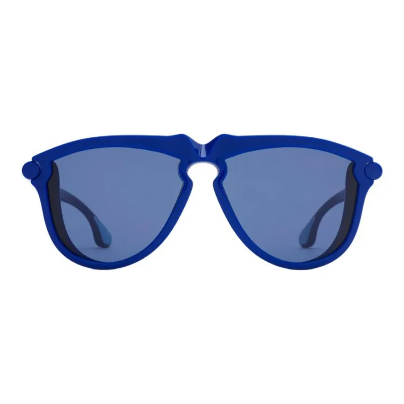 Burberry Logo-print Navigator-frame Sunglasses-0