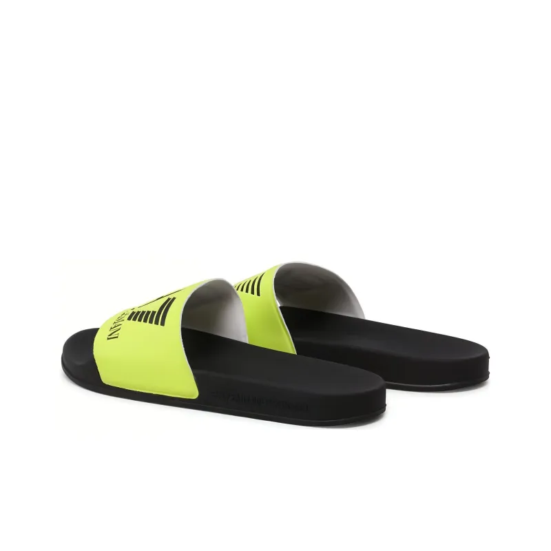 Ea7 EMPORIO ARMANI Logo-print Slip-on Slides-2