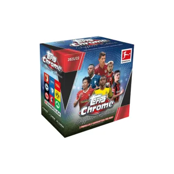 Topps 2021/22 CHROME Bundesliga Soccer, Sapphire Box Sports Cards Full Box