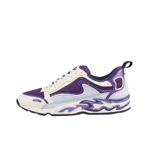 Sandro Low Top Casual Shoes Women's Purple