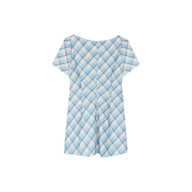 ANNIBUHUO Short Sleeved Dresses Women's-1