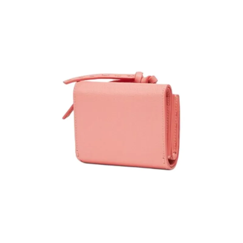 FENDI Calfskin Wallet Regular Women's Pink-1