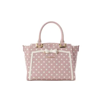 SAMANTHA THAVASA Synthetic Leather With Polypropylene And Nylon Handbag Women's Pink