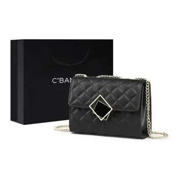 C°BANNER Cow Leather With Synthetic Leather Shoulder Bag, Crossbody Bag Regular Women's