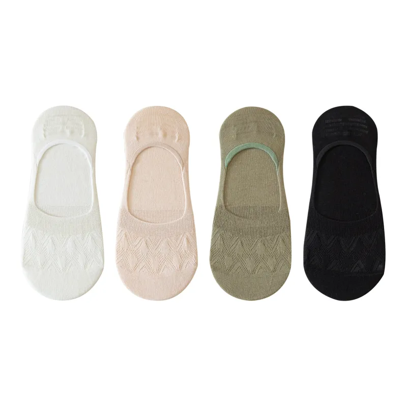 XXLLG No Show Socks Women's 4 Pack-10