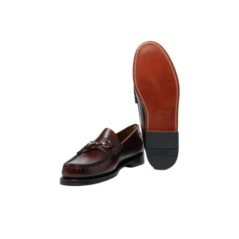 G.H. Bass & Co. Weejuns Lincoln Loafers Men's Burgundy-5