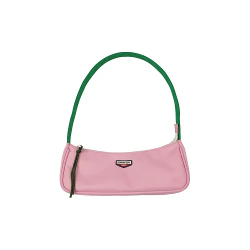 SUMAYZOY Polyester One Shoulder Shoulder Bag Handbag Women's Latte/Seaweed Green/Bouquet Pink/Sports Black