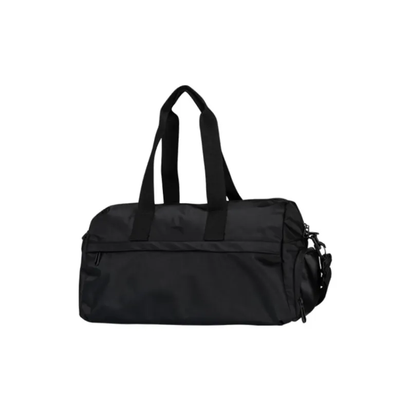 Anta Fabric Portable One Shoulder Backpack, Travel Bag Regular Unisex Basic Black-1