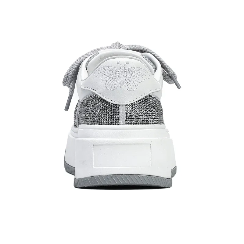 UanDi Cushioned Wear-Resistant Height Increasing Low-Top Skateboard Shoes Women's-5