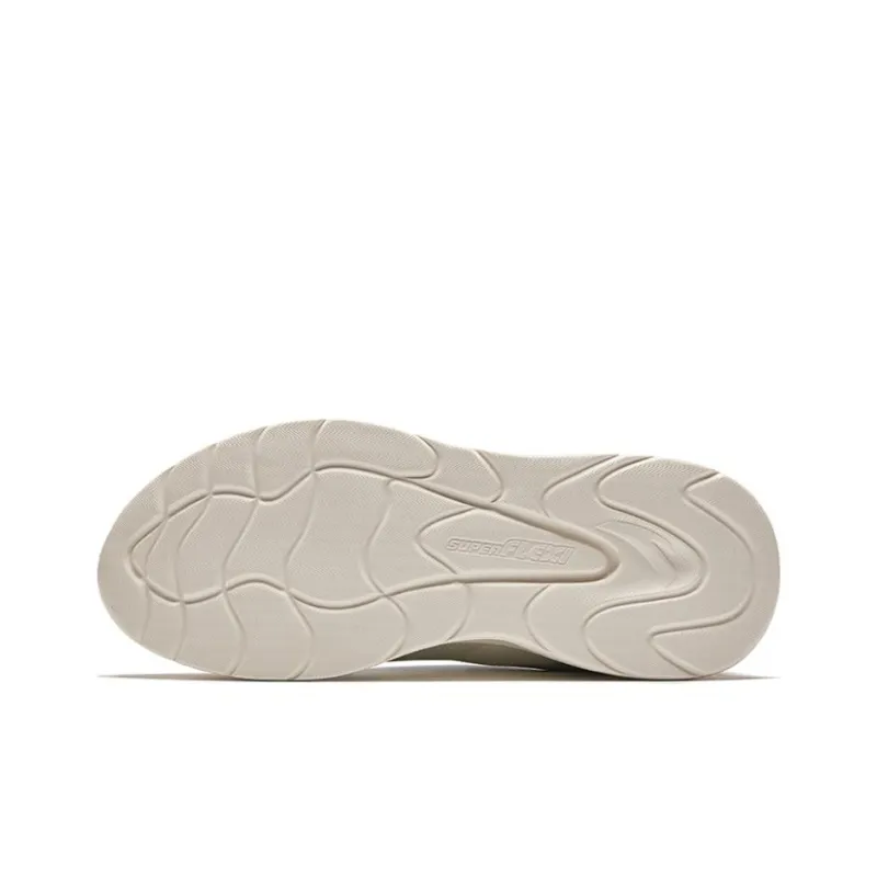 Anta Life Collection Cushioning Anti-Slip And Wear-Resistant Low-Top Casual Shoes Men's White Gray-4