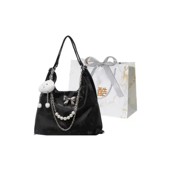 Cool PU Backpack Shoulder Bag Regular Women's Black/Ecru/Pink/Blue