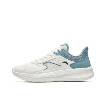 Anta Running Collection Cushioning Anti-Slip And Wear-Resistant Low-Top Casual Running Shoes Men's White Blue