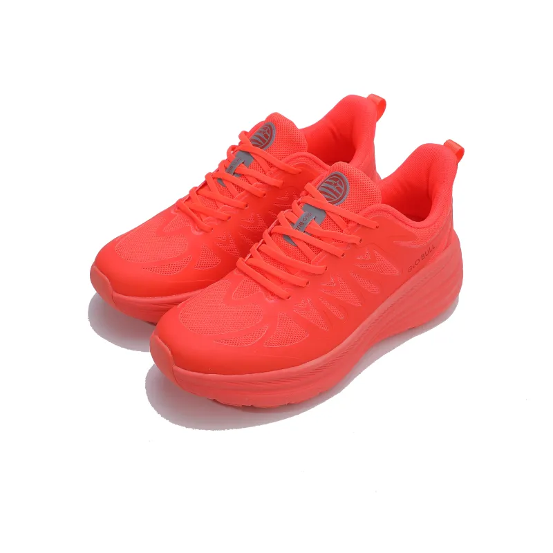 GLO BULL Running Shoes Unisex Low Top Tomato Red-2